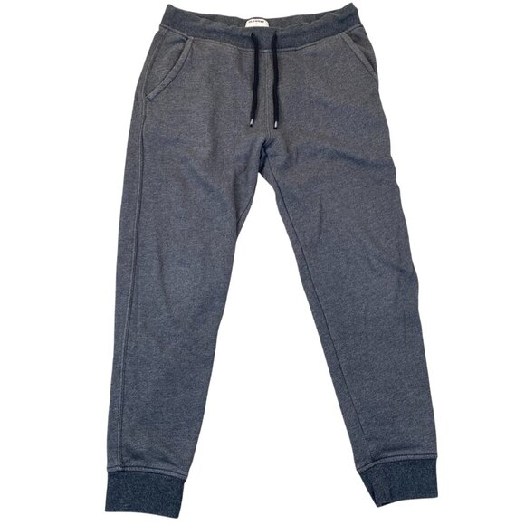 Old Navy Mens Jogger Pants Medium Smoke Heather Gray Drawstring Activewear - Picture 1 of 12